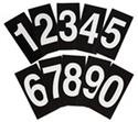 NUMBERS ONLY REGISTER BOARD (SET OF 3)