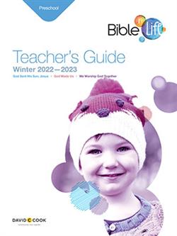 DCC PRESCHOOL TEACHER GUIDE WINTER 2022