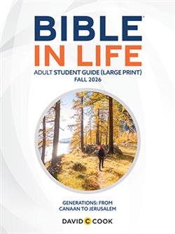 DCC ADULT BIBLE STUDENT BOOK LARGE PRINT FALL 2026