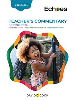 ECHOES PRESCHOOL TEACHER GUIDE SPRING 2026