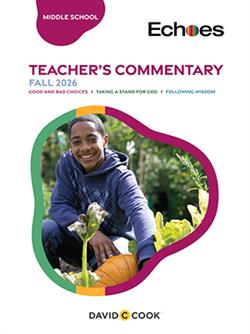 ECHOES MIDDLE SCHOOL TEACHER GUIDE FALL 2026