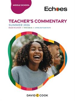 ECHOES MIDDLE SCHOOL TEACHER GUIDE SUMMER 2026