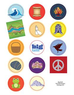 BIG FAITH ACTIVITY STICKERS FALL 2025