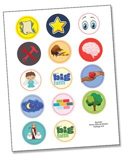BIG FAITH ACTIVITY STICKERS WINTER 2025