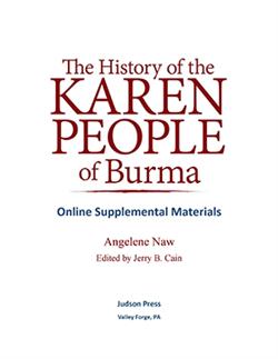 The History of the Karen People of Burma--online supplement