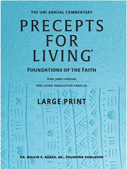 UMI-PRECEPTS FOR LIVING LARGE PRINT 2025-2026