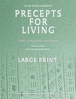 UMI-PRECEPTS FOR LIVING LARGE PRINT 2026-2027