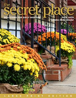 SECRET PLACE LARGE PRINT FALL 2025
