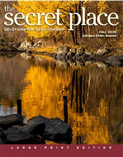 SECRET PLACE LARGE PRINT FALL 2026