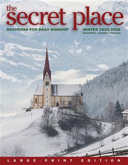 SECRET PLACE LARGE PRINT WINTER 2025